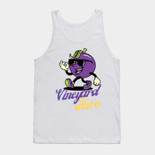 Vineyard Hero Grape Vibes Tee! Tank Top